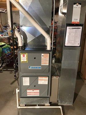 Daikin Furnace with new Air Purification