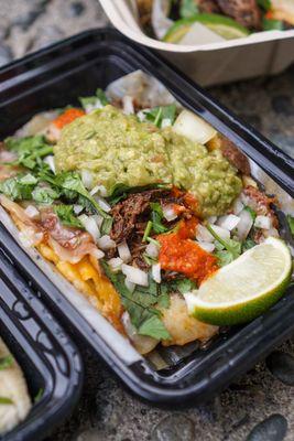 Red Birria Queso Taco - IG: @nelson_eats