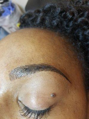 Eyebrown Art by Microblading with Amy @ Texas Nails