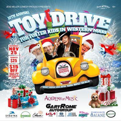 2023 Toy Drive for Foster Kids in Western Mass at the Academy of Music featuring Marsha Warfield (Sat, Nov 25, 2023)