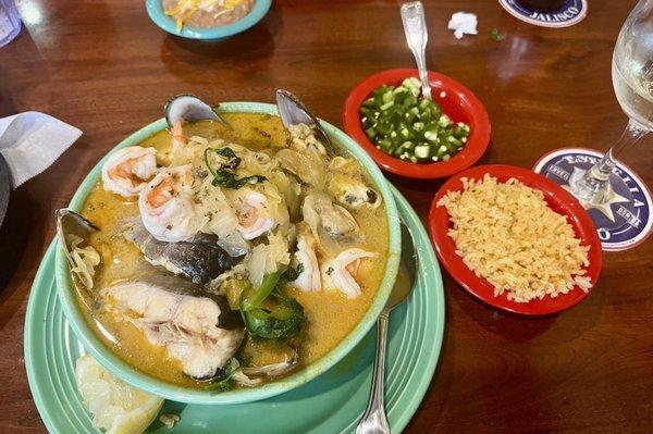 Caldo Seafood Soup!