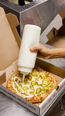 Dill Pickle Pizza