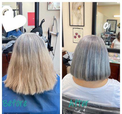 Gray transformation done by Kelly