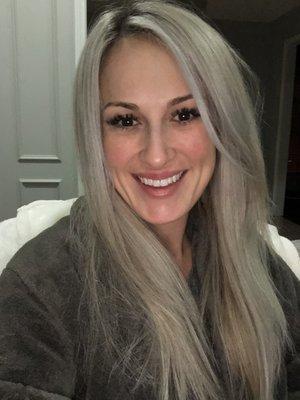 Platinum highlights by Kerrie