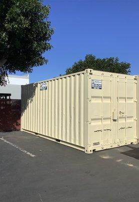 Additional onsite mobile storage - 20' secure storage container