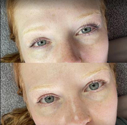 Lash Lift and Tint