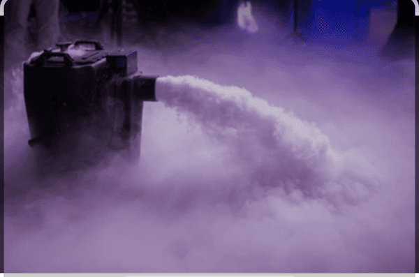 Fog Machine (aka dancing in the cloud) Majorly use for wedding, anniversary, birthday, church event etc.