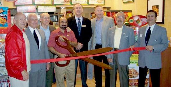 Opening day with both Subway and Puente Hills Toyota owners