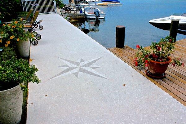 Custom Concrete work By Boat Lifts of South Florida