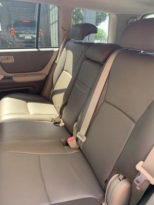 Front and Rear seats