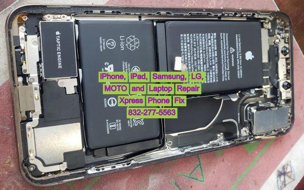 iPhone, iPad, Samsung, LG, Moto and Laptop repair in galveston and houston area