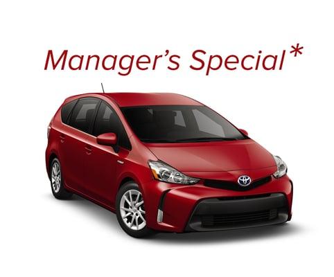 Be sure to check out our Manager's Specials at www.sierratoyota.com