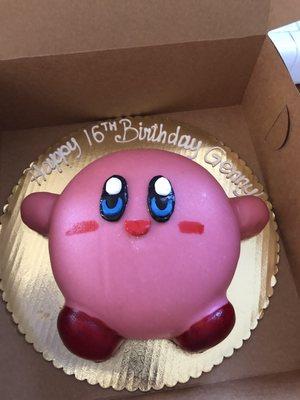 Custom Kirby cake :)