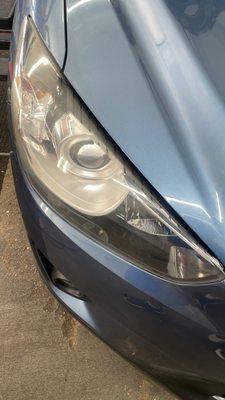 Headlights restored