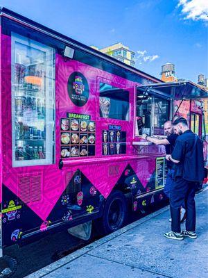 Food truck on East Houston Street