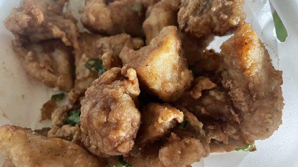 Chinese style popcorn chicken