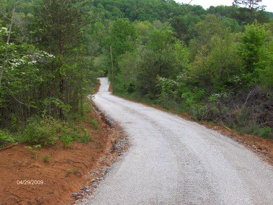 Gravel Drive and Proper Drainage