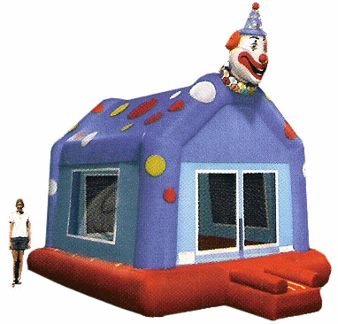 15' x 14' Clown Fun House
Deluxe Moon Bounce & Bounce House Rental