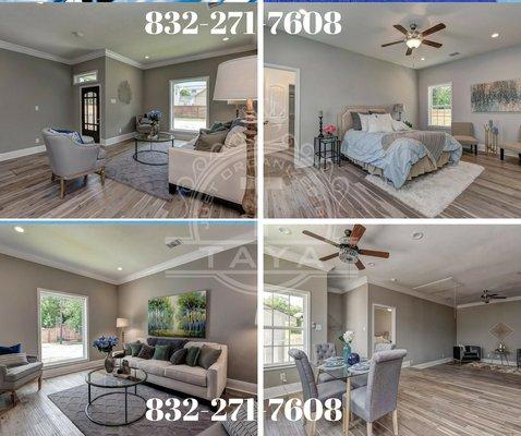 Vacant Home Staging in the Heights, TX