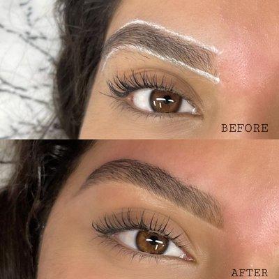 Brow shaping + waxing