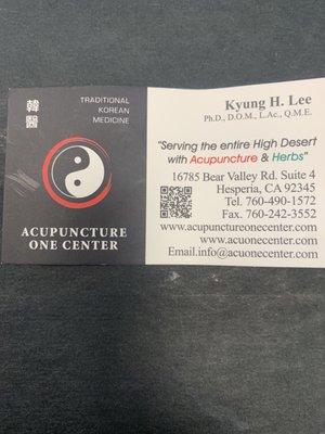 TKM Acupuncture One Center