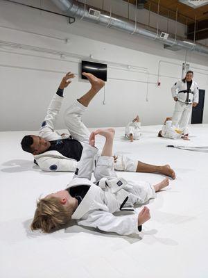 Professor Andre teaching "Little Ducks Gi"!