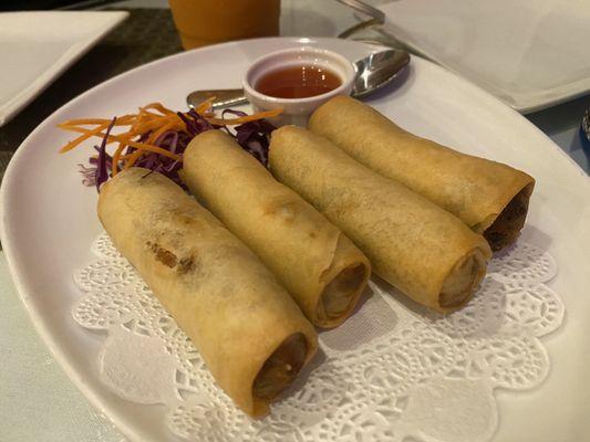 Crispy Taro Spring Rolls