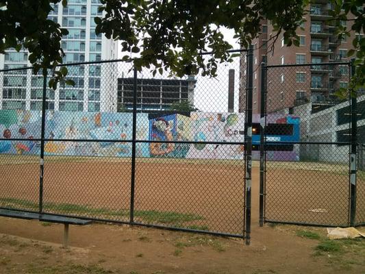 Baseball field at Gill Park