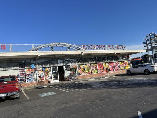 Economy Market Store Front, San Leandro, CA.