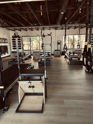 Pilates studio - super cozy, comfortable, & clean (FYI super festive all the decor for Halloween, so cute!)