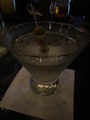 Dirty martini