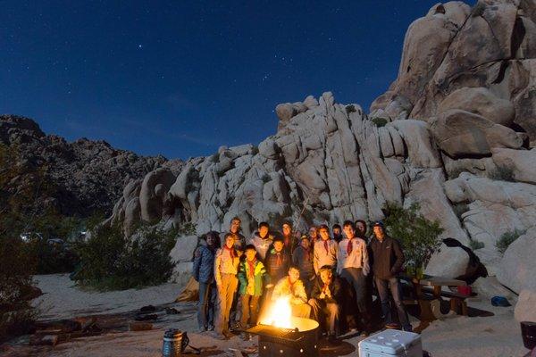 Climbing at Joshua Tree