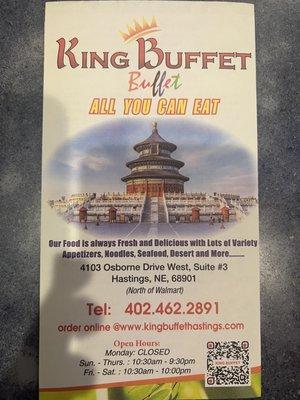 King Buffet