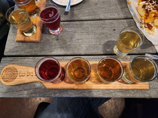 Cider flight + 1