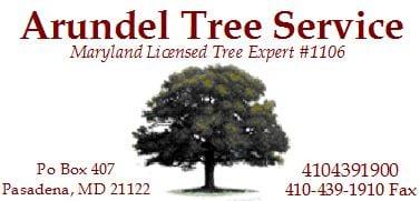 Arundel Tree Service (410)439-1900