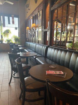 Get comfortable and chill in our both seating area