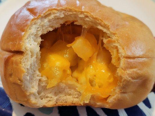 Potato, egg, and cheese kolache