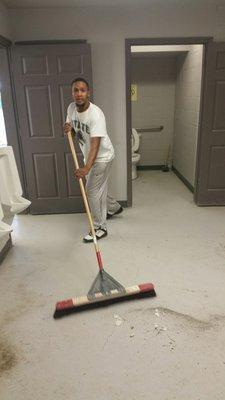 We offer -carpet cleaning -janitorial cleaning -maids cleaning