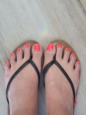 Deluxe Pedicure with Gel number 416