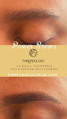 #powerbrows #hennabrows Instagram: @browsthatgowow Threading & Henna Brow Service. Last up to 14 days on skin and up to 6 weeks on hair.