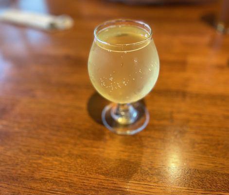 Pear cider from Kekionga Craft Company.