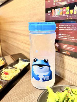 Froggy water bottle