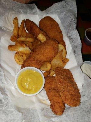 Because no one has posted the chicken fingers yet !