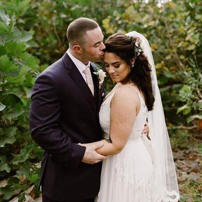 Beautiful wedding hair and makeup