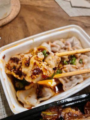 Sichuan wonton aka the perfect bite!!