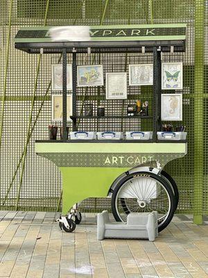 Levy Park Art Cart