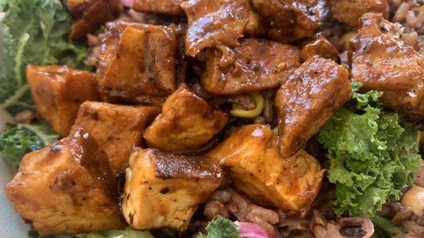 The Southern contains BBQ tofu.