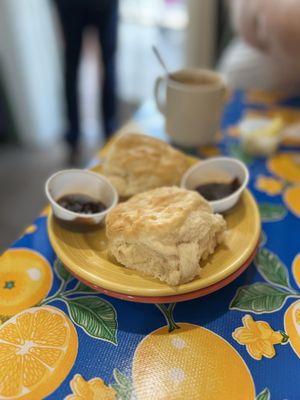 Biscuits with Apple Butter