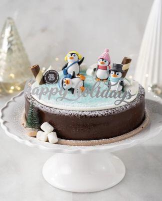 Penguin Pond Chocolate Cake