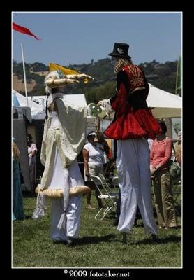 those stilt-walkers!!!